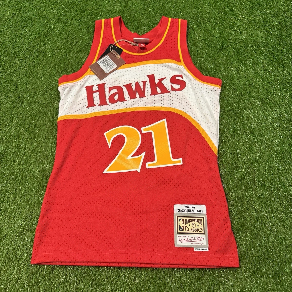 Mitchell & Ness ホークス ドミニク・ウィルキンス スウィングマン Mitchell & Ness Dominique Wilkins NBA Jerseys for sale | eBay
