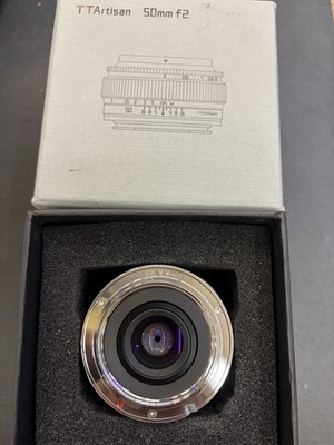 TTArtisan 50mm f/2 Full Frame Manual Lens (EOS M-Mount)