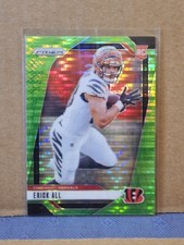 2024 Panini Prizm - Rookies Erick All #333 Neon Green Pulsar Prizm (RC) Bengals
