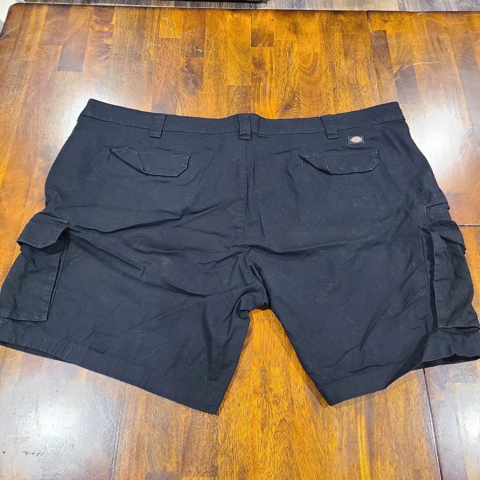 Pantalones Cortos Dickies Carga Para Mujer Talla 24W Calce Relajado Negros Informales Ropa de Trabajo Duraderos Foto 4 de 4