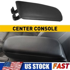 Center Console Lid Armrest For Audi A4 04-08 Arm Rest Cover Black Car Part Eah