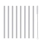 Cocktail Straws Short Stainless Steel Straw 6 Inch Reusable Metal Small Mini ...