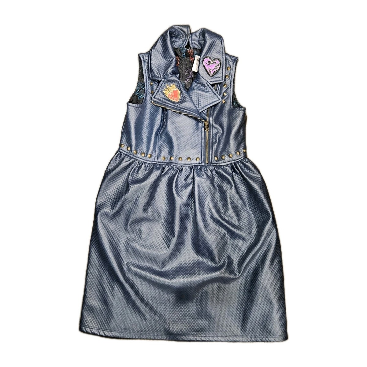 descendants 2 evie blue dress 3 pcs set-Royal Blue Dress Evie Tutu Dress Halloween Costume Evie Desc –  MELODYLINEN main image 0