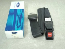 New OEM genuine Ford Rear Lap Seat Belt 1992-1996 Ford Vans Grey F2UZ-1660044-W 