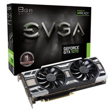 EVGA GeForce GTX 1070 GAMING ACX 3.0, 8GB GDDR5, Graphics Card 08G-P4-6171-KR