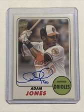 2024 Topps Archives Adam Jones auto Baltimore Orioles