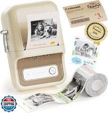 NIIMBOT B21 Pro Sticker Printer, 300DPI, Fun APP, Portable Inkles