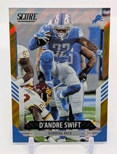 2021 Score Football Dandre Swift Gold Foil /575 #133