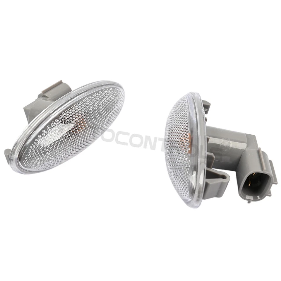 2x Fender Side Marker Light Turn Signal Indicator For Toyota RAV4 Corolla Yaris - image 2 of 4