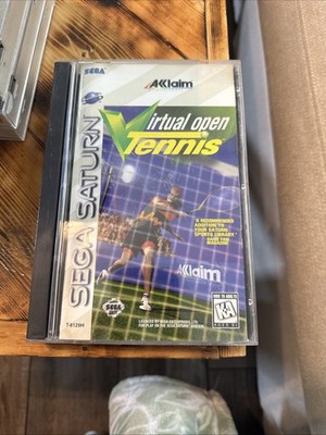 Virtual Open Tennis (Sega Saturn, 1996) Complete CIB