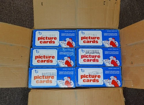 1977 TOPPS BASEBALL UNSEARCHED 500 COUNT VENDING BOX FROM FULL CASE *INV6944