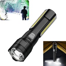 LED Flashlight Rechargeable Tent Light Camping Multifunctional Foldable Lamp