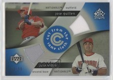 2005 Reflections Cut from the Same Cloth Blue 33/50 Jose Guillen Vidro 0ot5
