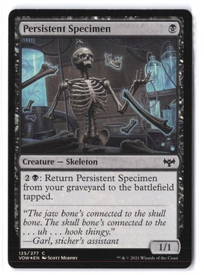 Persistent Specimen #125 Innistrad: Crimson Vow NM Foil