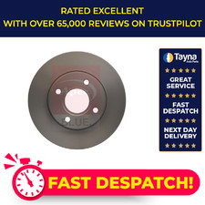 2x Coppia Dischi Freno Ventilati per FORD FUSION TDCi 1.6D Anteriori 04 a 12 258mm Set