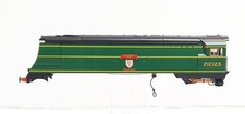 HORNBY WEST COUNTRY CLASS 21C123 BLACKMOOR VALE BODY SR MALACHITE GREEN LIVERY