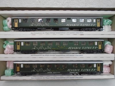 HO Sachsenmodelle Skyline Express Passenger Set  NIB