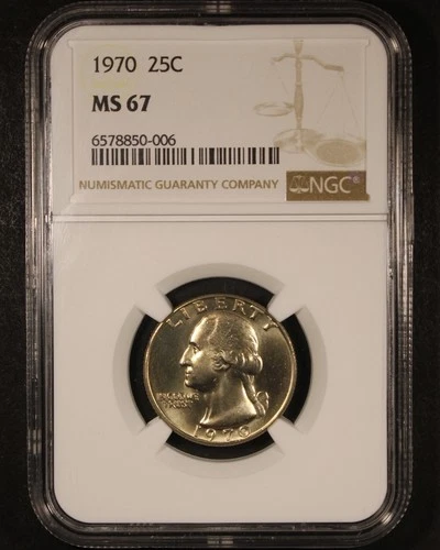 1970-P Washington Quarter — photo from the most recent tracked eBay sale