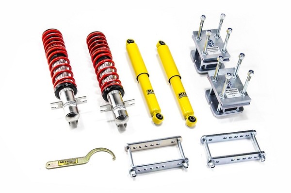 MTS Eibach Inox Gewindefahrwerk Inkl. Teilegutachten FüR VW Caddy I-image