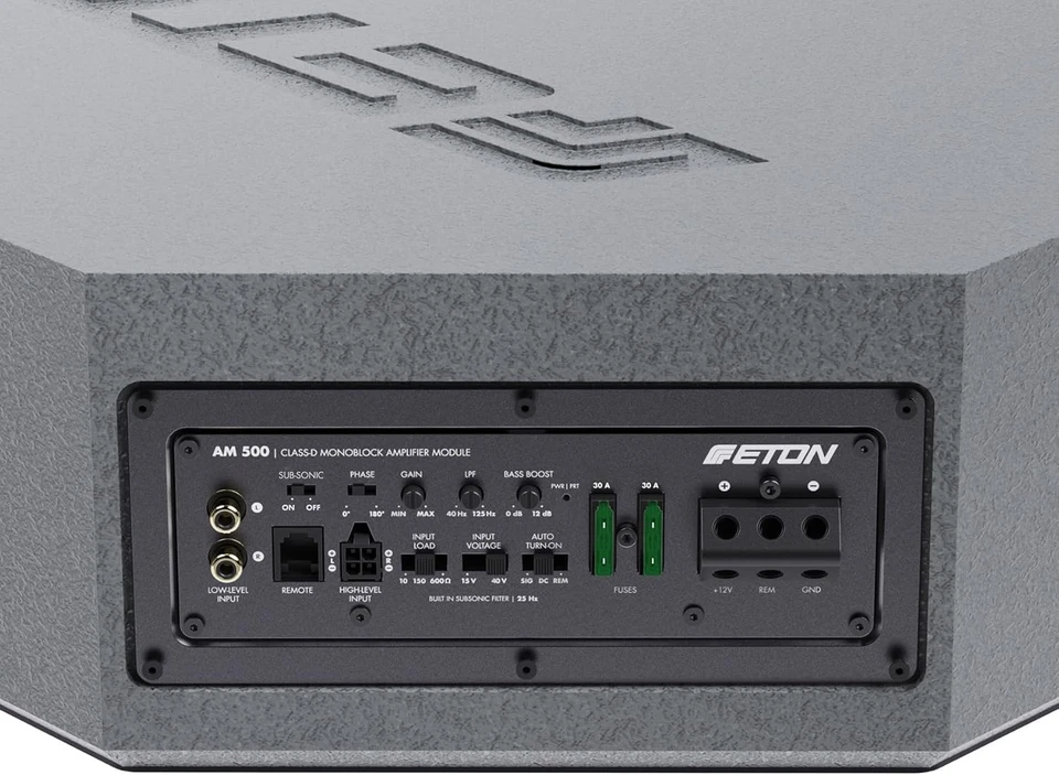 ETON RES10AR Flacher Aktiv Subwoofer für Reserverad-Mulde, Bassreflex Bassbox - Bild 4 von 4