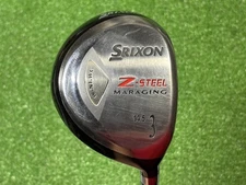 Hvc-1393 Used Dunlop Srixon Z Steel Fairway Wood 3W Genuine Carbon Flex-R