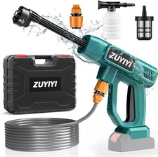 Cordless Pressure Washer for Makita 18V Battery, 970PSI Portable Power Cleaner,