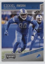 2018 Panini Playoff 4th Down /10 Ezekiel Ansah #68 1dm4