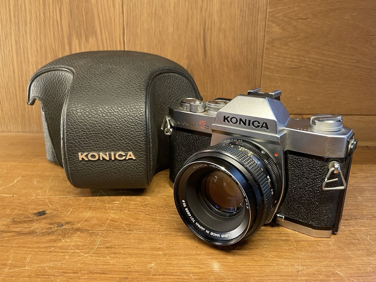 READ : Exc+5* Konica Autoreflex T3 Late Model Film Camera Hexanon