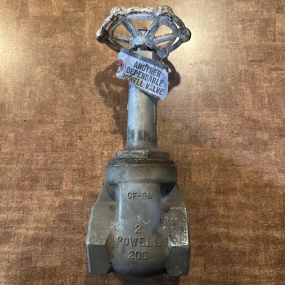 Powell 2  Stainless CF-8M 200LB Gate Valve B-1096