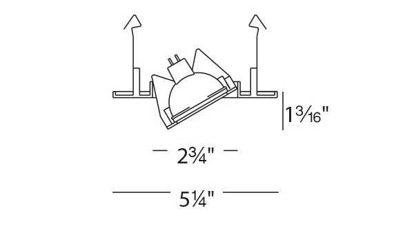W.A.C. Iluminación HR-D416-WT 4" Bajo Voltaje Luz Empotrada Ajuste Ajustable WHT NUEVO Foto 2 de 4