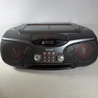 AIWA VTG CSD-FD89 CD-R/RW/AM-FM Boom Box Cassette Tape Player Tested Read Desc