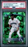 2025 BOWMAN SAPPHIRE EDITION CHROME PROSPECTS GREEN LAZARO MONTES 66/99 PSA 10