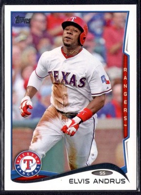 2014 Topps Elvis Andrus Texas Rangers #324