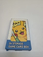 24 Magnetic Portable Game Card Case Cover Storage Box Holder For Switch-Pikachu