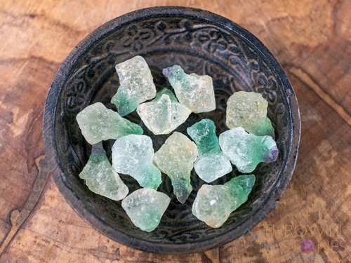 Green FLUORITE Raw Crystal Mushroom - Home Decor, Raw Crystals and Stones, E1441 - Picture 2 of 10