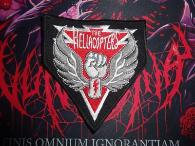 The Hellacopters Patch Kutte Entombed Kvelertak
