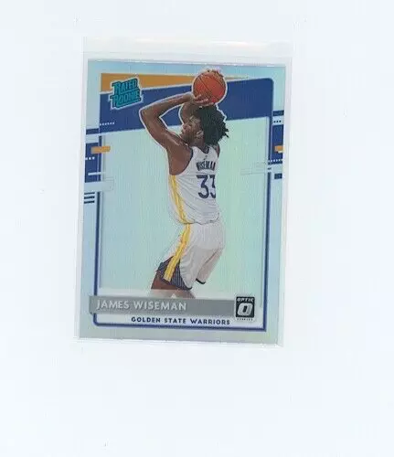 JAMES WISEMAN 2020-21 DONRUSS OPTIC RATED ROOKIE HOLO PRIZM RC champion