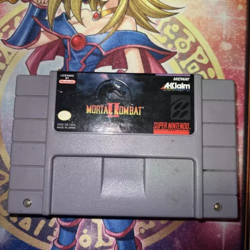Mortal Kombat II Super Nintendo SNES Cartridge Only Authentic / Tested  - (See..
