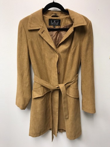 Utex Design Belted Trench Coat Size 8 