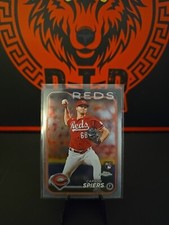 2024 Topps Chrome - #167 Carson Spiers (RC) Cincinnati Reds 