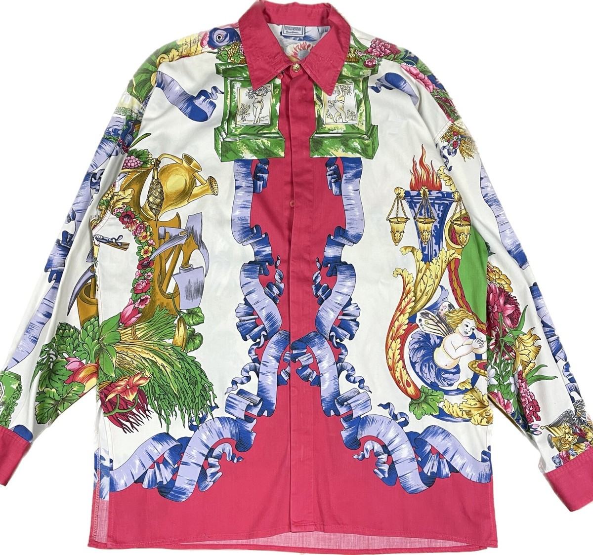 Vintage Gianni Versace Shirt / 70s/80｜その他