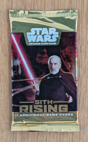 Sith Rising - Count Dooku ~ Star Wars ~ Sealed (11 Card) Booster!! - Zdjęcie 1 z 2