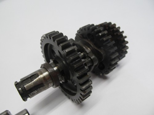 1963 HONDA TRAIL 50 CA100 CA 100 TRANSMISSION MAINSHAFT COUNTERSHAFT SET - Picture 4 of 5