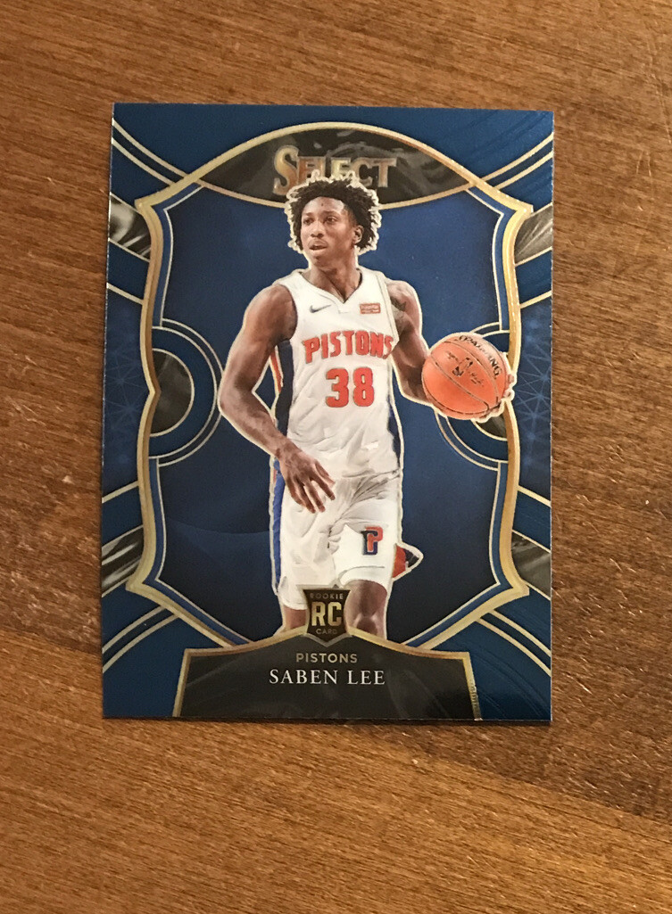 Saben Lee 2020-21 Select Concourse Blue Rookie #97 Detroit Pistons RC