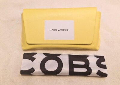 Marc Jacobs Yellow Case for Sunglasses Reading Glasses New +  display picture 3