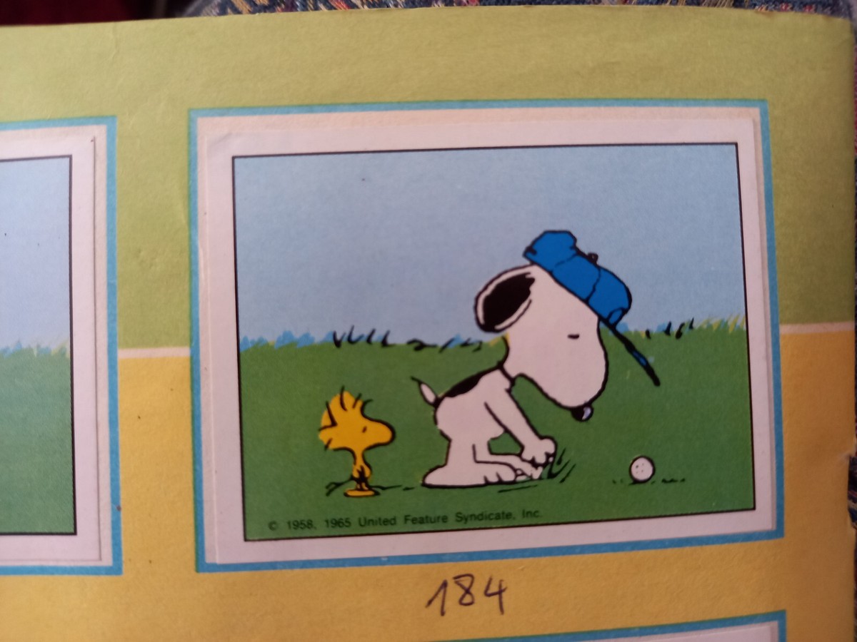 PANINI CHROME RECOVERED I LOVE SNOOPY PANINI N 184 | eBay