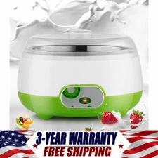 1L Yogurt Maker Machine Auto Constant Temperature w/Stainless Steel Inner Pot