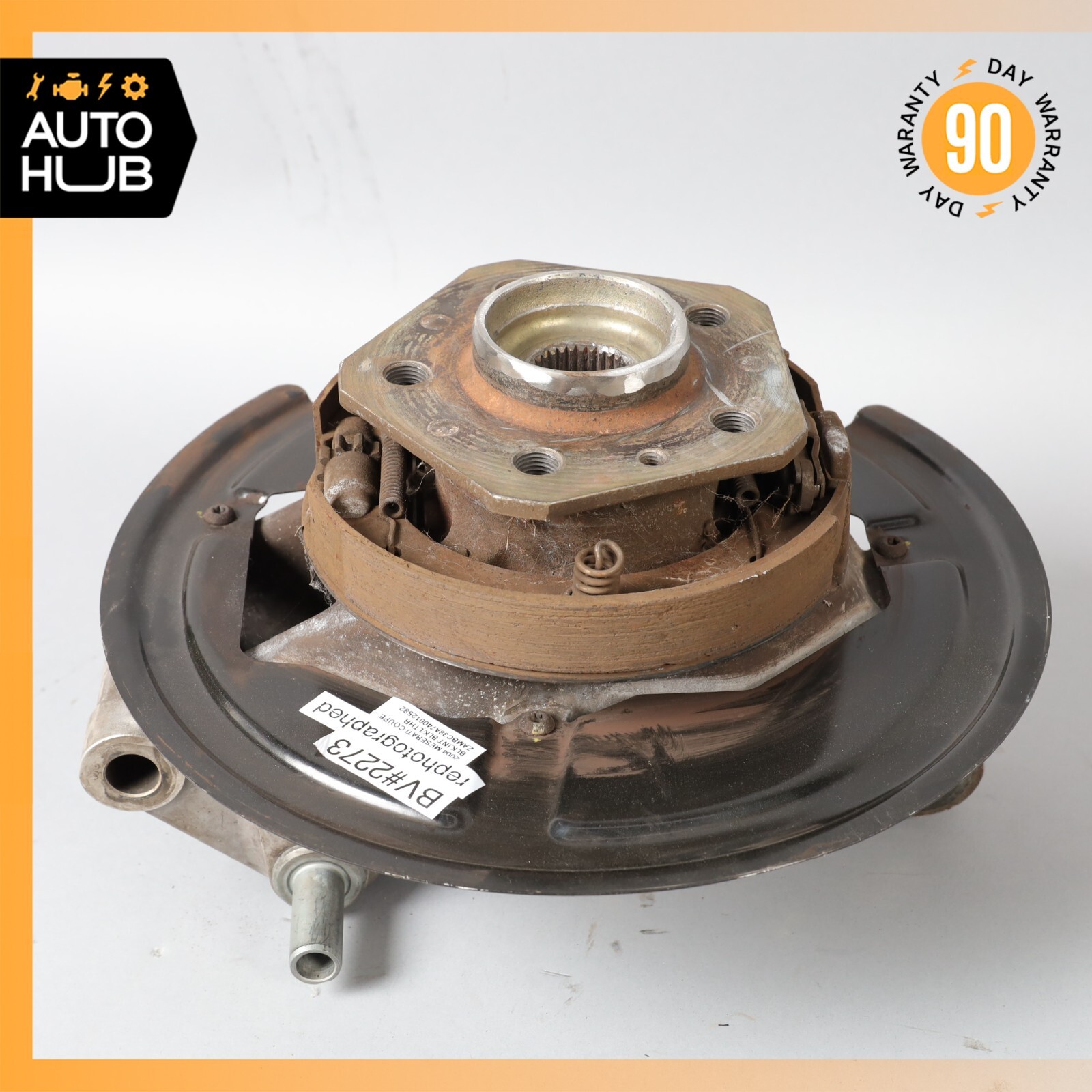 02-04 Maserati Coupe 4200 Rear Right Side Spindle Knuckle Hub OEM