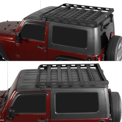 Fit Jeep Wrangler JK 2007-2018 Hardtop 2/4 Doors Black Roof