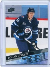 2020-21 Upper Deck Young Guns Logan Stanley Rookie Card 703. rookie card picture